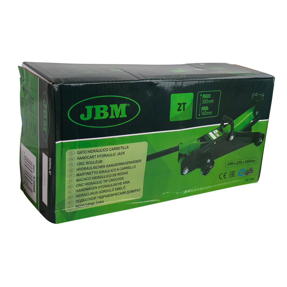 Gato hidráulico de aluminio de 2 toneladas | JBM 53968