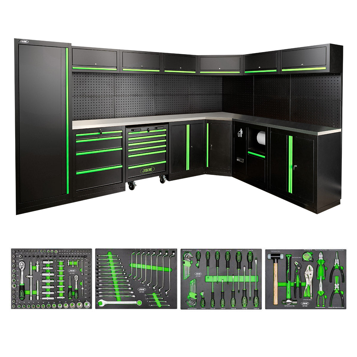 CONJUNTO DE MUEBLES MODULARES (43 PIEZAS) | SERIE 587