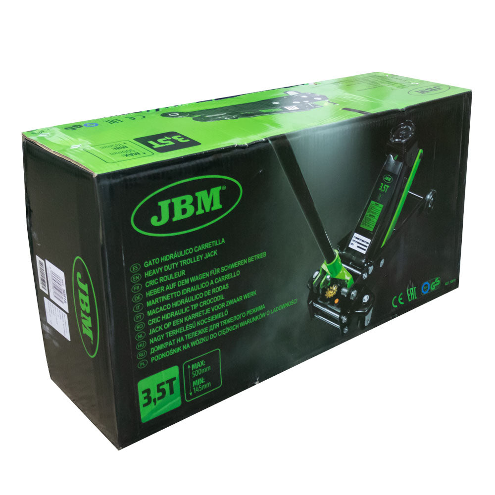 GATO HIDRÁULICO DE RUEDAS DE ALTA CAPACIDAD | JBM 50818