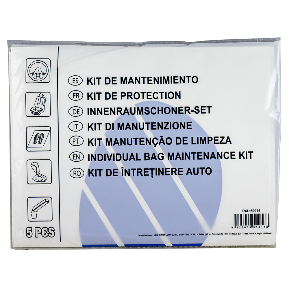 JBM 50916 Kit de mantenimiento de limpieza individual en bolsa