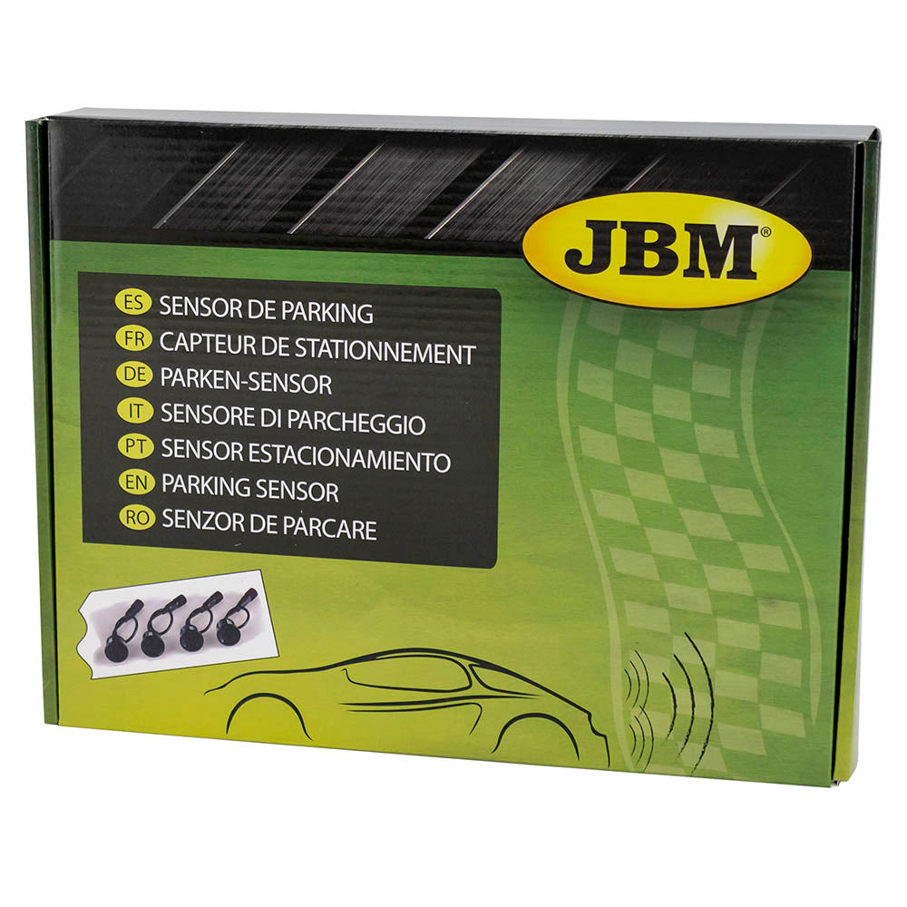 KIT 4 SENSORES ESTACIONAMENTO C/ DISPLAY E ACÚSTICO | JBM 51863