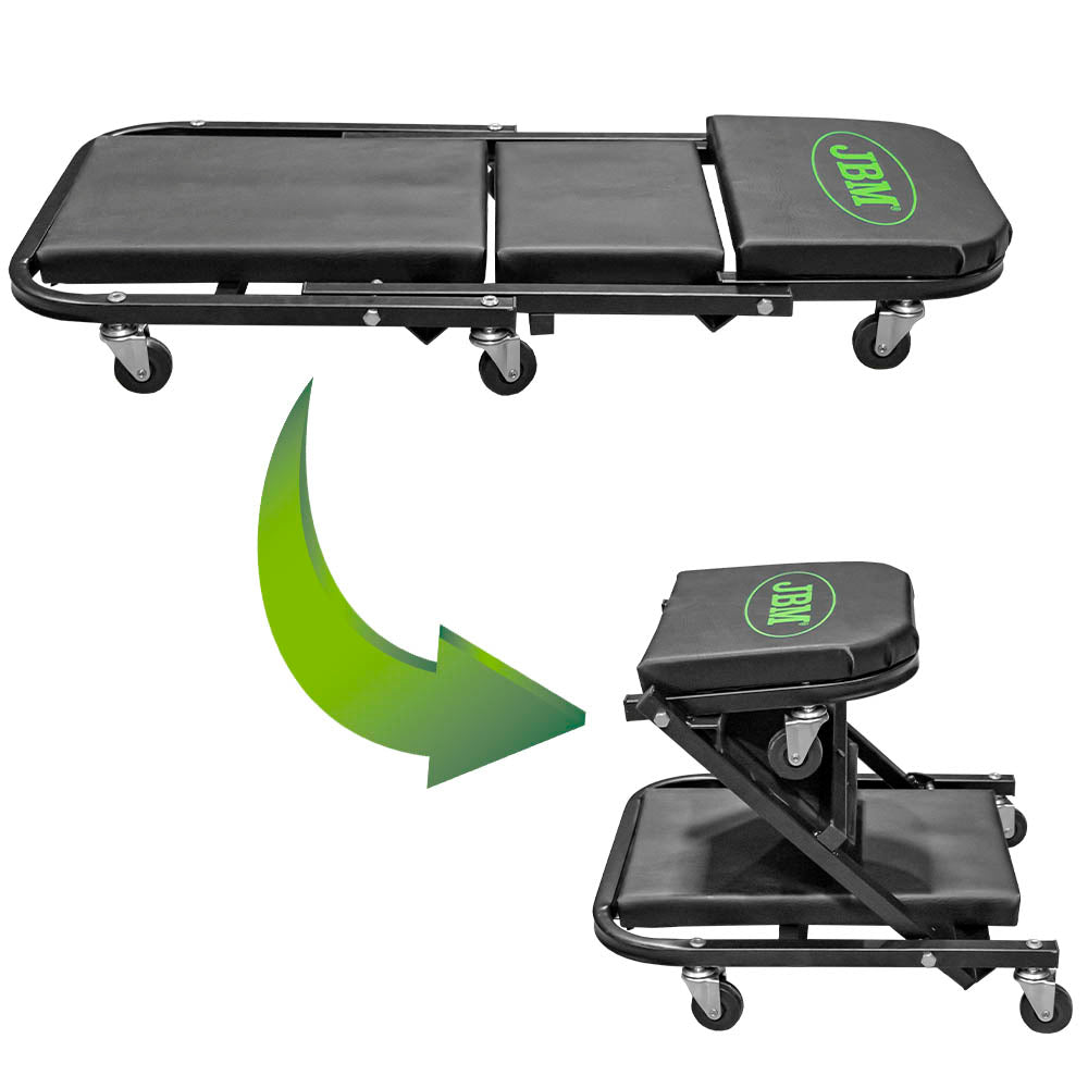 Plataforma y banco plegables de metal JBM | 53211