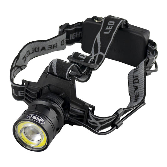 Linterna frontal LED recargable (800 lúmenes) | JBM 53569