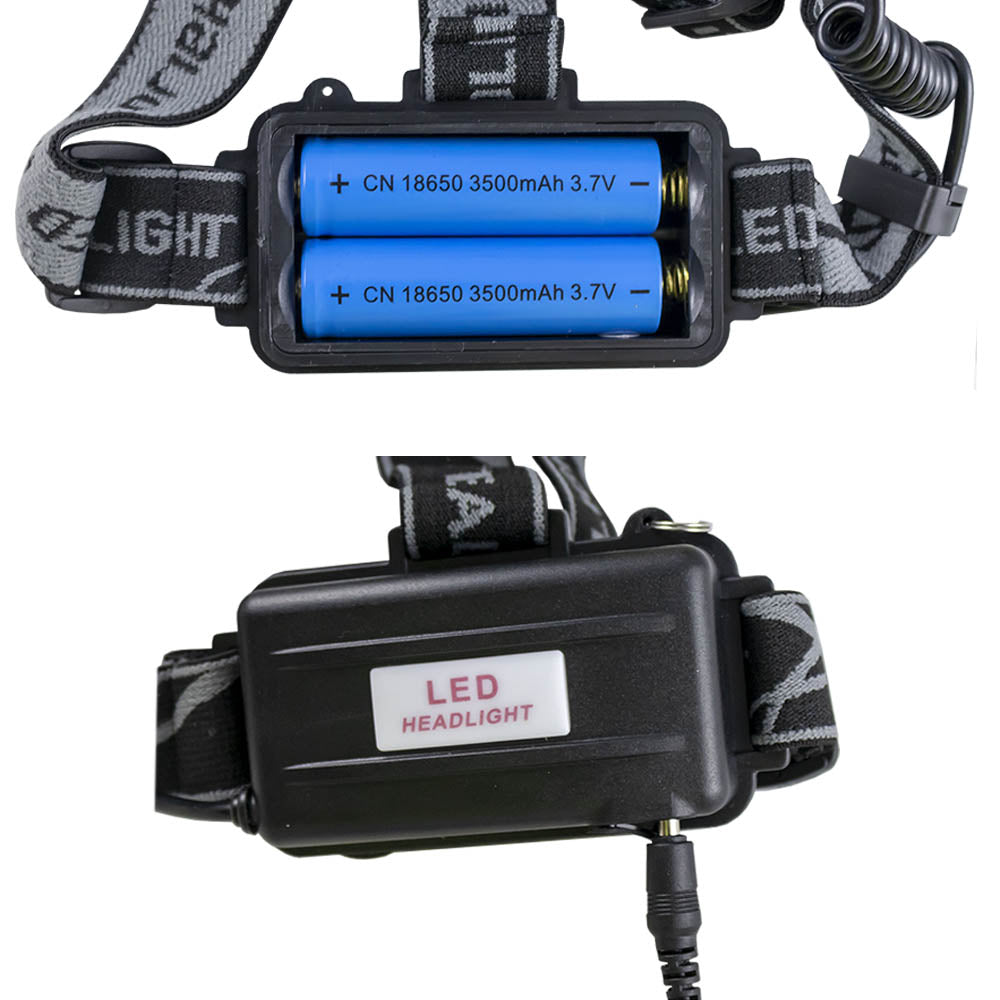 Linterna frontal LED recargable (800 lúmenes) | JBM 53569