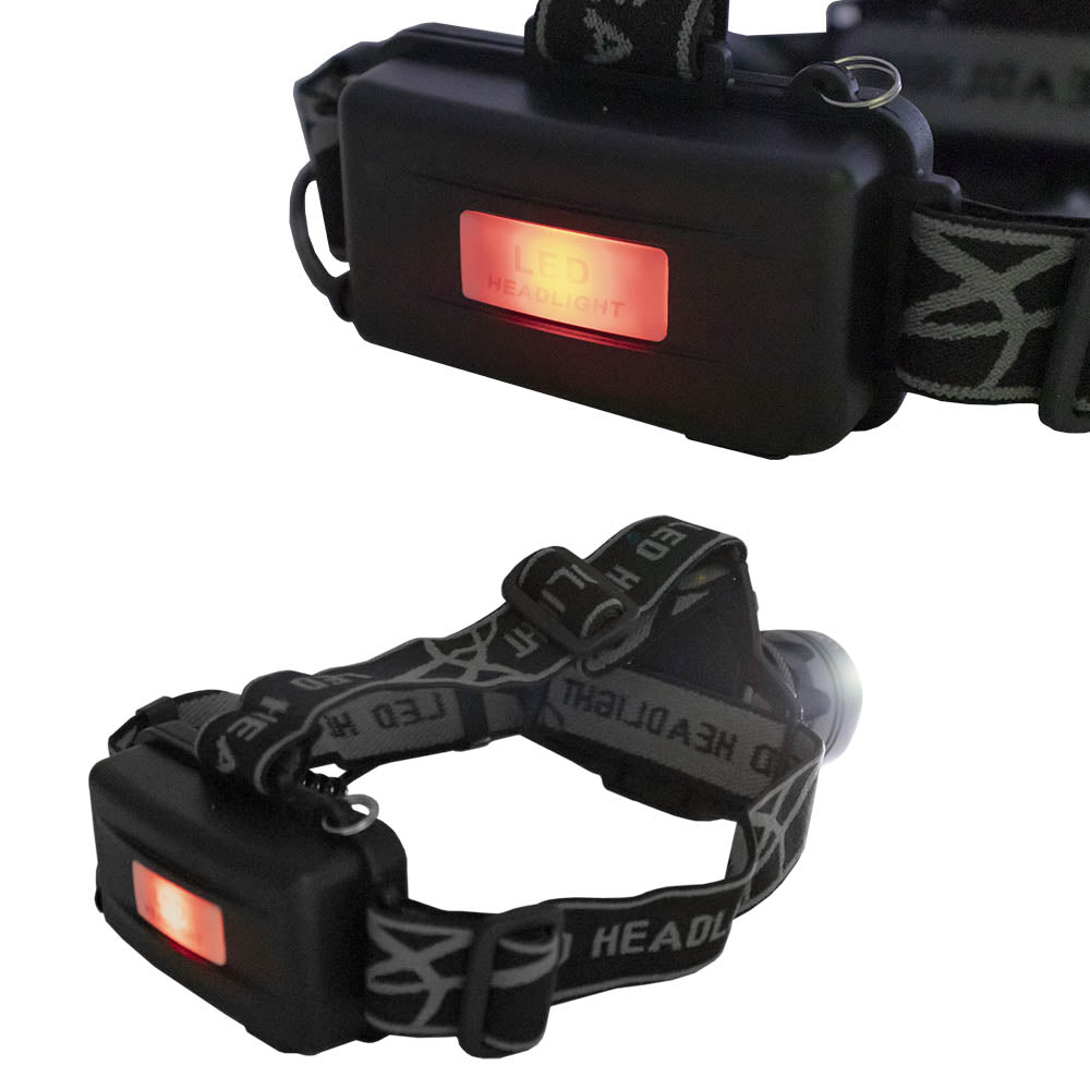 Linterna frontal LED recargable (800 lúmenes) | JBM 53569