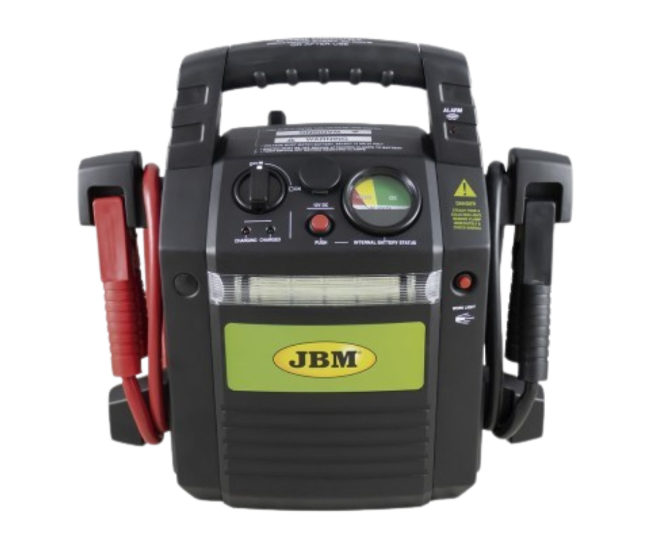Arrancador portátil JBM 53687 - 12 V para vehículos