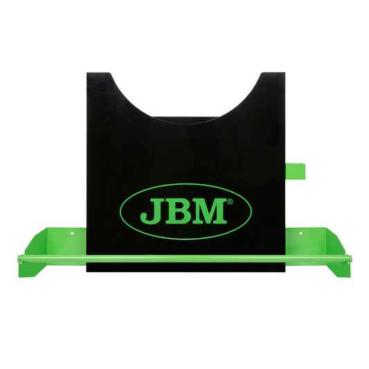Expositor de pared para rollos de fundas de asientos y tapetes de papel JBM 53705