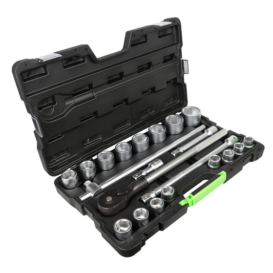 Caja de herramientas con 21 llaves hexagonales gigantes de 3/4" JBM 53727