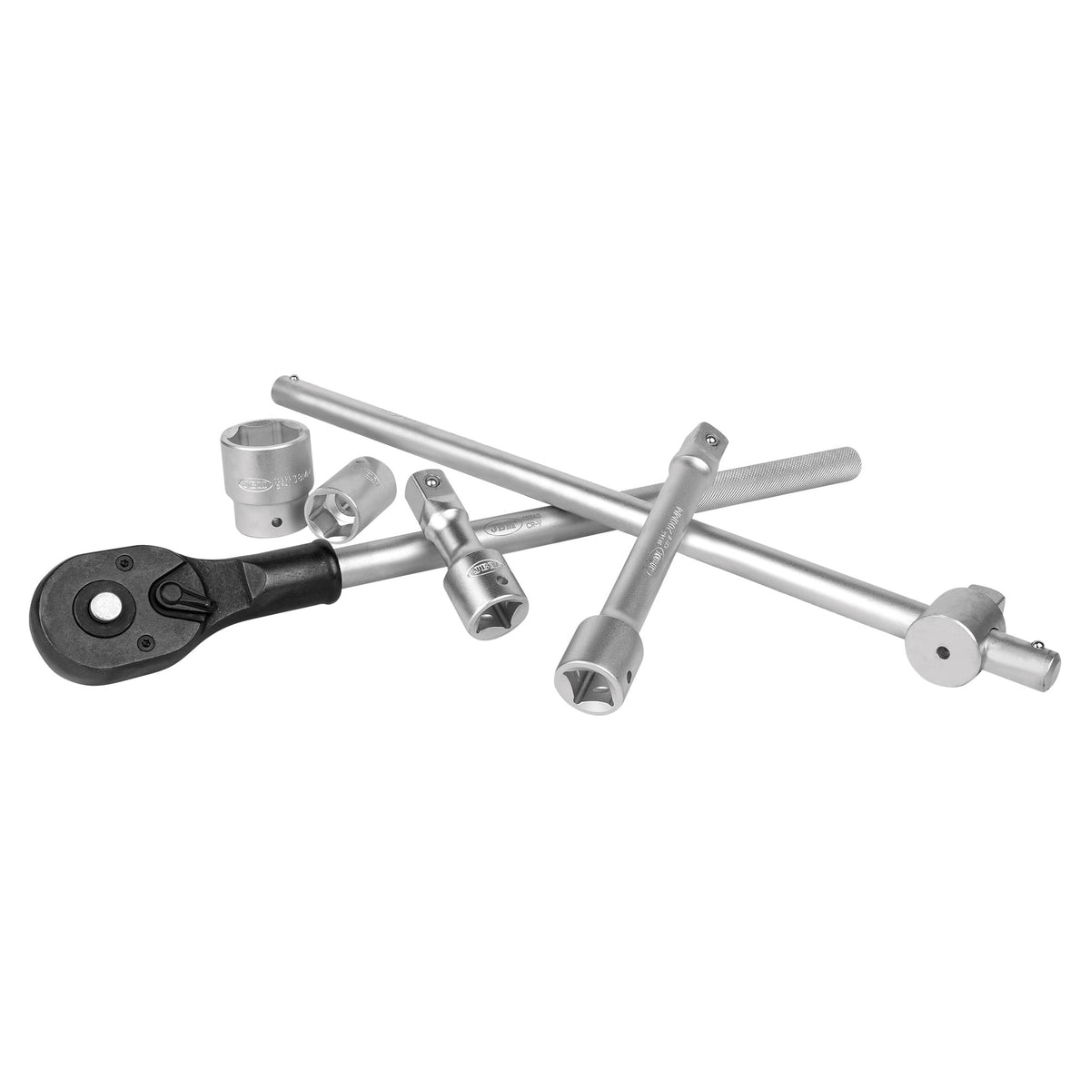 Caja de herramientas con 21 llaves hexagonales gigantes de 3/4" JBM 53727