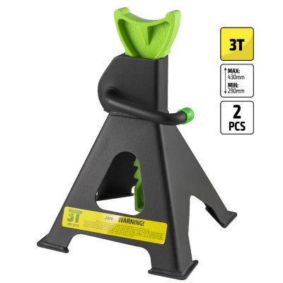 Escaleras de seguridad JBM 3T (par) para vehículos | Soporte profesional | 53779