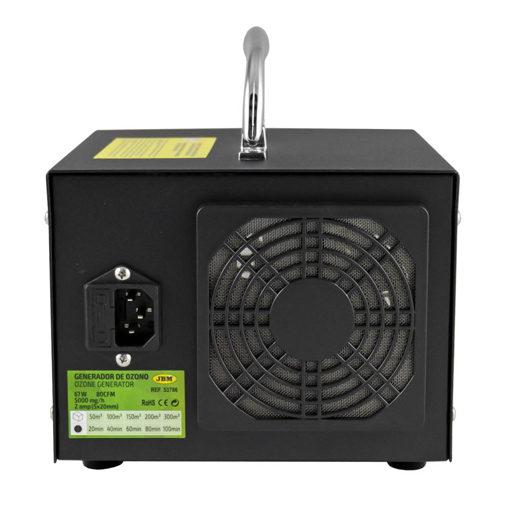Generador de ozono portátil 5000 mg/h (220 V) 53786