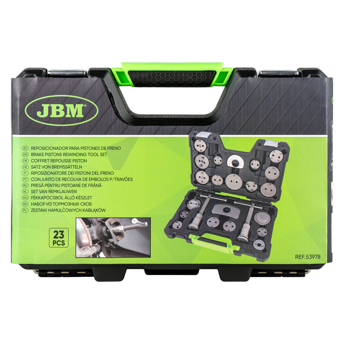 Kit de pistones de freno JBM 53978 (23 piezas)