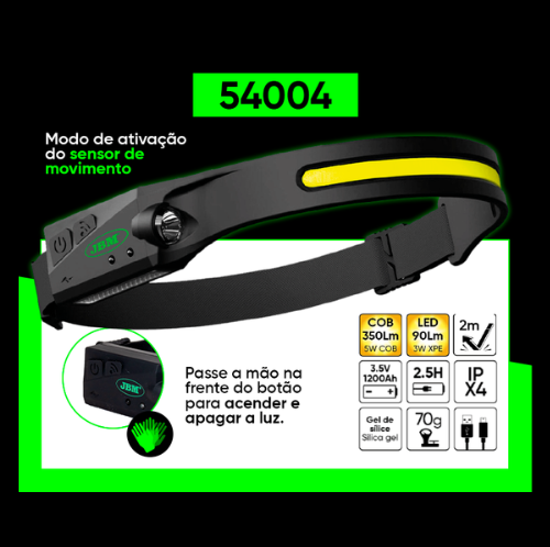 Linterna de inspección LED COB recargable | JBM 54004