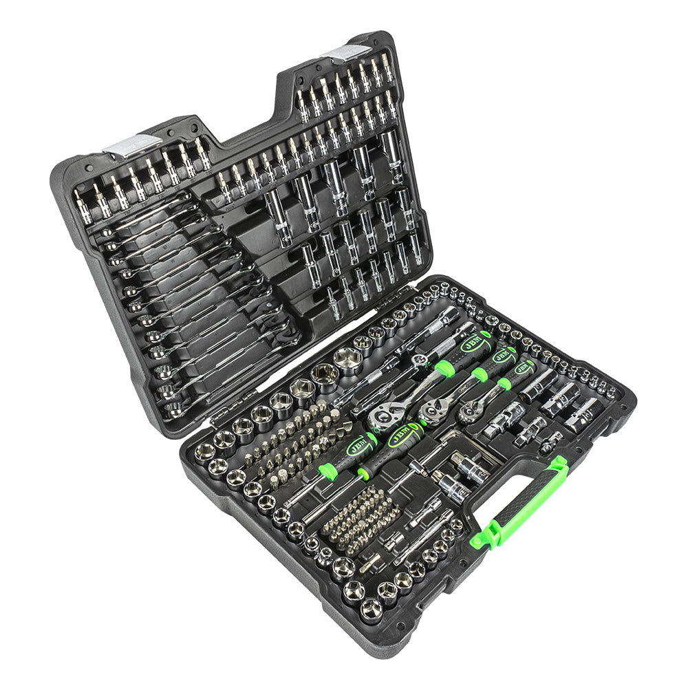 Caja de herramientas JBM - 179 piezas - Llaves hexagonales y Torx - Acabado cromado | 54045