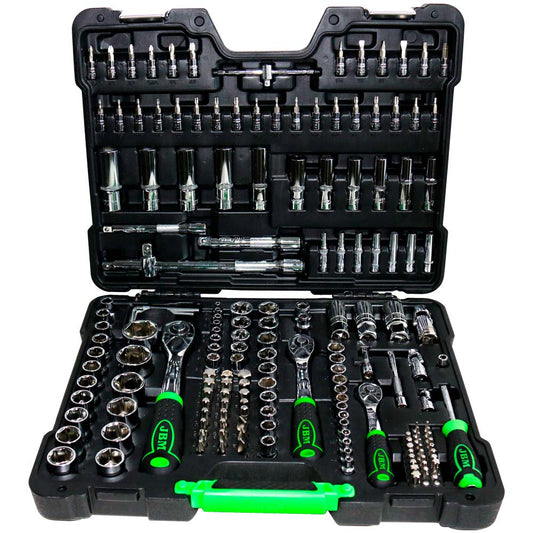 Caja de herramientas JBM - 179 piezas - Llaves hexagonales y Torx - Acabado cromado | 54046 