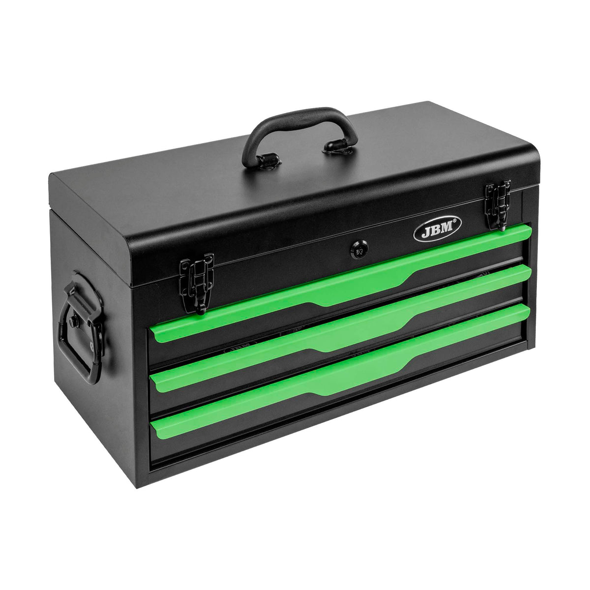 Caja de herramientas de aluminio con 143 herramientas JBM 54261