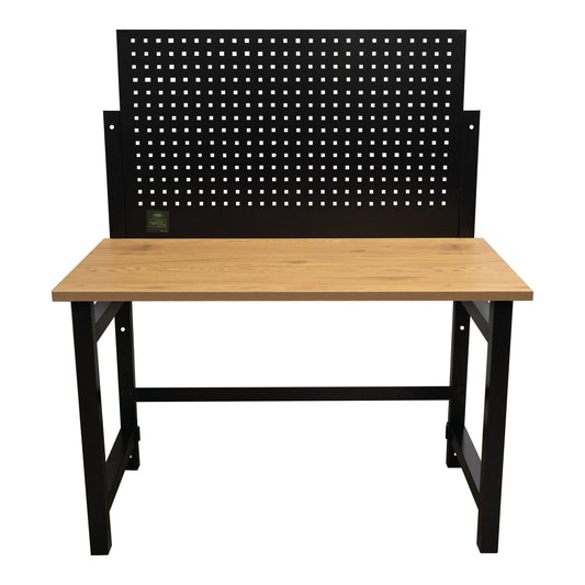 BANCO DE TRABAJO PLEGABLE CON PANEL TRASERO | JBM 54328