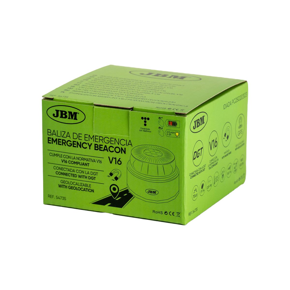 Baliza de emergencia geolocalizable V16 | JBM 53745