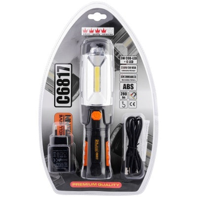 Linterna LED recargable Richmann C6817