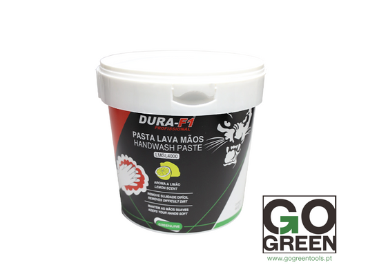 Pasta lavamanos profesional de lijado duro F1 con aroma a limón, 4 kg | LMGL4000